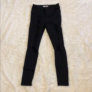 Topshop distressed Jamie jean